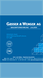 Mobile Screenshot of gasserwenger.ch
